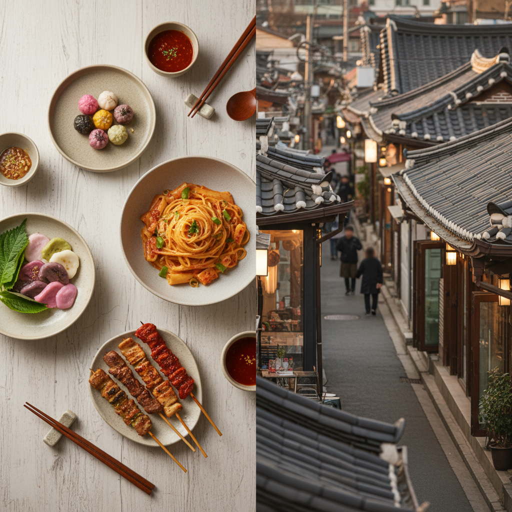 ikseon-dong hanok village food guide cafes
ikseon-dong hanok village restaurants alley
best food in ikseon-dong hanok village