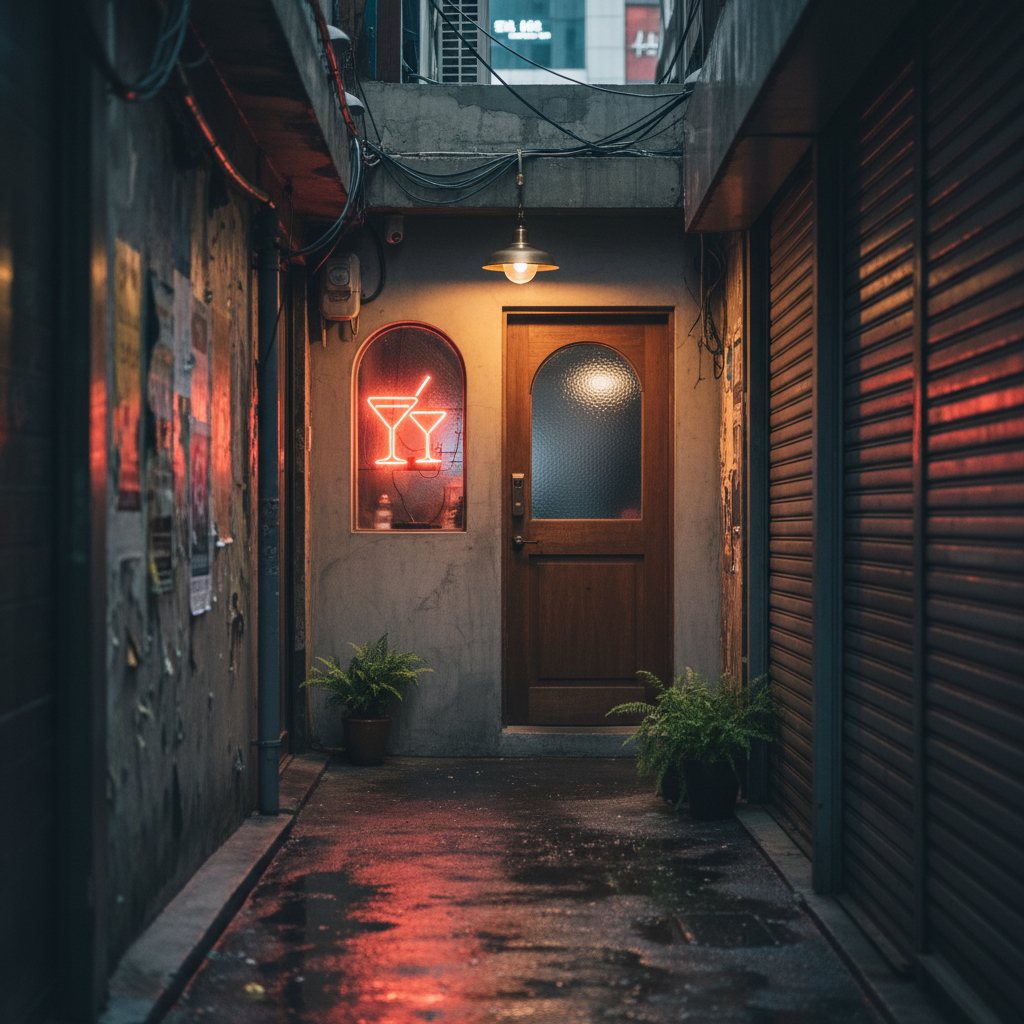 euljiro hidden places retro alley seoul night