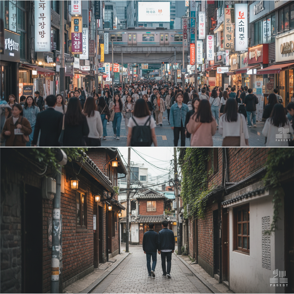 hongdae hidden spots street night seoul local vibe